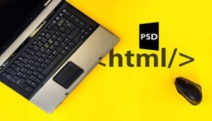 PSD to HTML Conversion Process