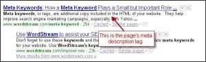 Meta tags