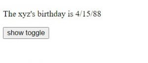 datepipe component output
